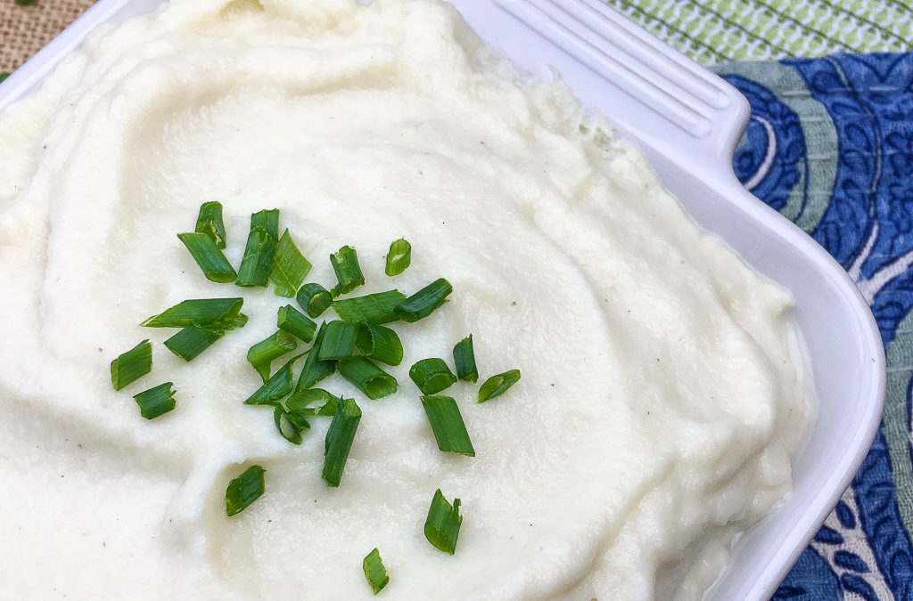 Garlic and Chive Cauliflower Mash